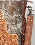 American Darling Hand Tooled Genuine Leather Women Bag Western Handbag Purse