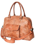 Never Mind Nmbg133B Tote Vintage Handmade Genuine Cowhide Leather Women Bag Western Handbag Purse