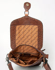American Darling ADBGZ594A Cross Body Hand Tooled Genuine Leather women bag western handbag purse