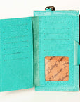 American Darling Card-Holder Genuine Leather women bag western handbag purse