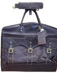 23“W x 20“H x 7“D Garment Bag Leather Regular Size