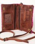 American Darling Hair On Genuine Leather Women Bag Western Handbag Purse