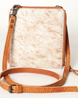 American Darling Hair On Genuine Leather Women Bag Western Handbag Purse