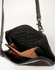 American Darling Hair On Genuine Leather Women Bag Western Handbag Purse