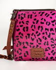 American Darling Hair On Genuine Leather Women Bag Western Handbag Purse