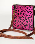 American Darling Hair On Genuine Leather Women Bag Western Handbag Purse