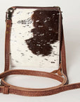 American Darling Hair On Genuine Leather Women Bag Western Handbag Purse