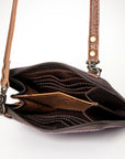 American Darling Hair On Genuine Leather Women Bag Western Handbag Purse