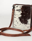 American Darling Hair On Genuine Leather Women Bag Western Handbag Purse