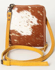 American Darling Hair On Genuine Leather Women Bag Western Handbag Purse