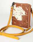 American Darling Hair On Genuine Leather Women Bag Western Handbag Purse
