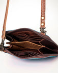 American Darling Hair On Genuine Leather Women Bag Western Handbag Purse
