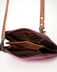 American Darling Hair On Genuine Leather Women Bag Western Handbag Purse