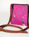 American Darling Hair On Genuine Leather Women Bag Western Handbag Purse