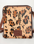 American Darling Hair On Genuine Leather Women Bag Western Handbag Purse