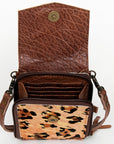 American Darling Cell Phone Holder Hair On Genuine Leather women bag western handbag purse