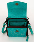 American Darling Cell Phone Holder Hair On Genuine Leather women bag western handbag purse