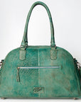 Never Mind Nmbgz121B Tote Vintage Handmade Genuine Cowhide Leather Women Bag Western Handbag Purse