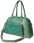 Never Mind Nmbgz121B Tote Vintage Handmade Genuine Cowhide Leather Women Bag Western Handbag Purse