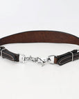 Bar H Equine Genuine Western American Leather Horse Premium Headstall & Breast Collar Set