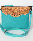 American Darling Small Crossbody Genuine Leather women bag western handbag purse