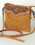 American Darling Small Crossbody Genuine Leather women bag western handbag purse