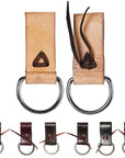 In-Skirt Saddle D Ring Back Girth Converter Connector Extender Horse Pair