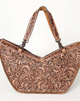 ADBG831 American Darling Hand Tooled Genuine Leather Women Bag Western Handbag Purse