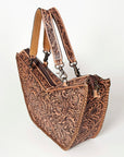 ADBG831 American Darling Hand Tooled Genuine Leather Women Bag Western Handbag Purse