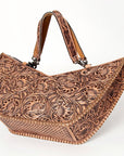 ADBG831 American Darling Hand Tooled Genuine Leather Women Bag Western Handbag Purse