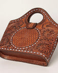 American Darling ADBGZ597 Tote Hand Tooled Genuine Leather Women Bag Western Handbag Purse