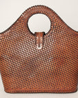 American Darling ADBGZ597 Tote Hand Tooled Genuine Leather Women Bag Western Handbag Purse