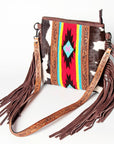 American Darling ADBGZ599 Crossbody Saddle Blanket Genuine Leather Women Bag Western Handbag Purse