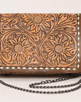 American Darling ADBGZ601 Crossbody Hand Tooled Genuine Leather Women Bag Western Handbag Purse