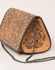 American Darling ADBGZ601 Crossbody Hand Tooled Genuine Leather Women Bag Western Handbag Purse