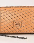 American Darling ADBGZ601 Crossbody Hand Tooled Genuine Leather Women Bag Western Handbag Purse
