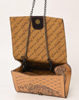 American Darling ADBGZ601 Crossbody Hand Tooled Genuine Leather Women Bag Western Handbag Purse