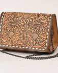 American Darling ADBGZ601 Crossbody Hand Tooled Genuine Leather Women Bag Western Handbag Purse