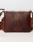 American Darling ADBGZ606 Crossbody Hair-On Genuine Leather Women Bag Western Handbag Purse