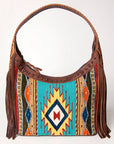 American Darling Hobo Hair On Genuine Leather women bag western handbag purse