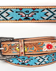 American Darling Beautifully Hand Tooled Genuine American Leather Belt Men and Women