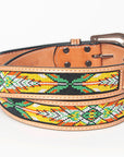 American Darling Beautifully Hand Tooled Genuine American Leather Belt Men and Women