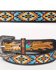 American Darling Beautifully Hand Tooled Genuine American Leather Belt Men and Women