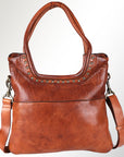 Spaghetti Western Swc178Tan Tote Vintage Handmade Drum Dyed Genuine European Cowhide Leather Women Bag Western Handbag Purse