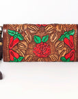 American Darling Wallet Hand Tooled Genuine Leather women bag western handbag purse