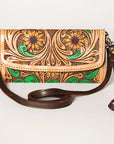 American Darling Wallet Hand Tooled Genuine Leather women bag western handbag purse