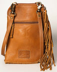 American Darling Chaps Bag Hand Tooled Hair On Genuine Leather women bag western handbag purse