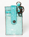 American Darling ADCCZ107 Card-Holder Hair-On Genuine Leather Women Bag Western Handbag Purse