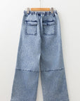 Abigail Drawstring Elastic Waistband Jeans