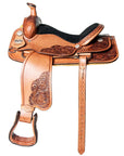 Western Horse Saddle American Leather Ranch Roping Cowboy Hilason